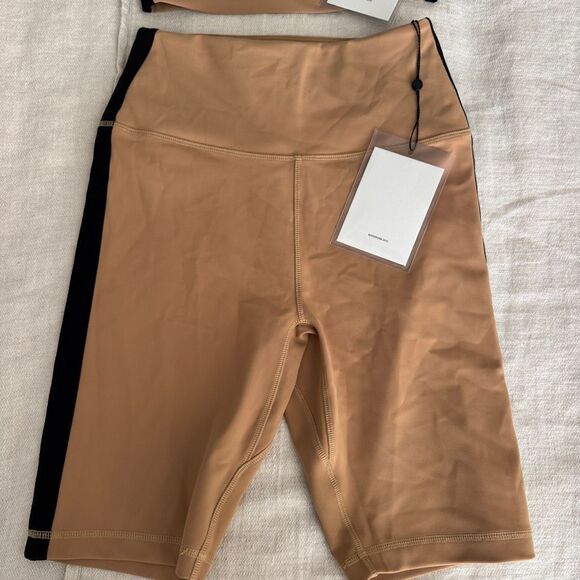Wardrobe NYC Bike Shorts and Crop Top Set S - Picture 4 of 11